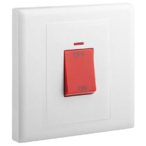 Công tắc 2 cực 45A có đèn Eloe 618076